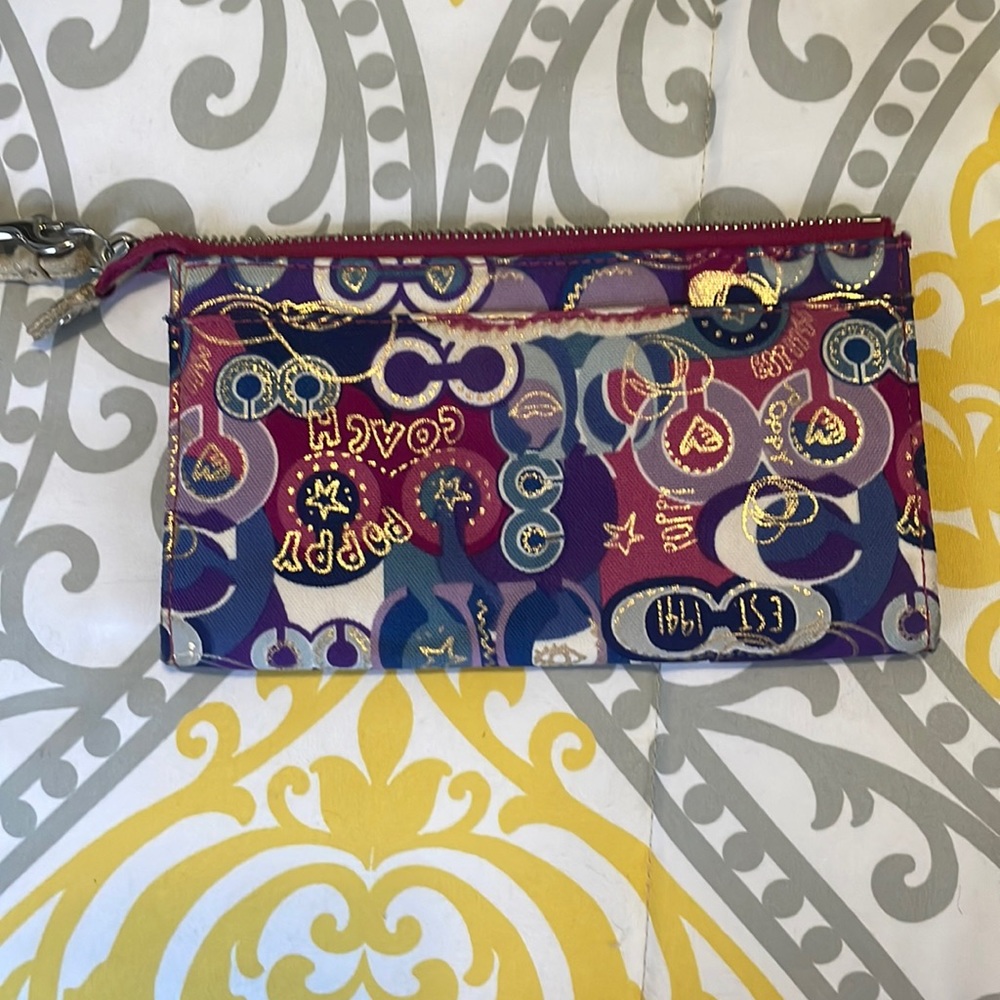 Coach wristlet